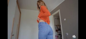 身材高挑的白妞素人