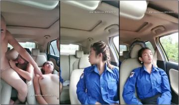 带两个中缅混血00后妹纸开车户外车震上车空间小两妹子操不开下车翘美臀轮着干