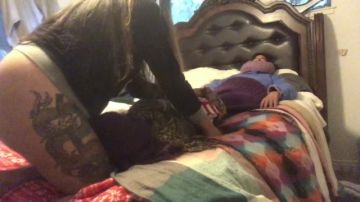 围巾和毛衣妈妈