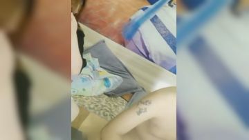 【国产自拍直播】白嫩巨乳正妹性感白丝与小帅哥啪啪