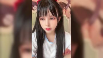 (甜美女神)害羞的可爱萝莉露脸大尺度秀，雪白美乳与白虎一线天掰穴、狗爬样样来