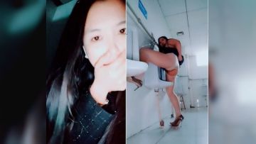 传说中厕拍大神原来都这些女人拍的,少妇胆很肥,潜入校园拍校园妹尿尿,值播猎物