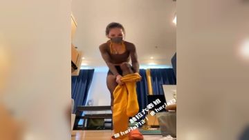 ✿极品反差女神✿ 劲爆身材健身达人反差婊▌赫拉▌双人裸体健身引体向上 深蹲荷尔蒙爆炸 此等尤物这么反差(28)