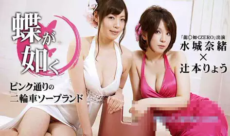 加勒比 030715-823 如同蝴蝶 ～粉味街道的双飞二轮车...