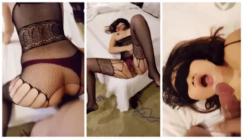 36E空姐黑丝女神蕾丝情趣套装