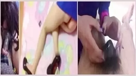 工作操B两不误把我的蓝裙高跟长腿女秘书叫过来换上黑...