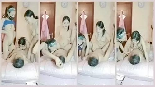 妹子苗条大长腿抵挡不住搞穴刺激，激情肛交口爆