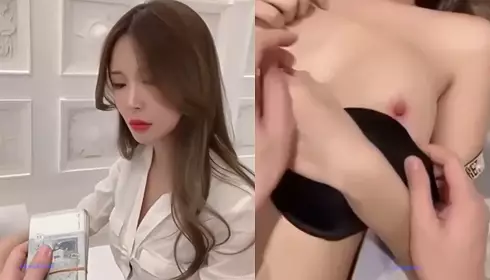 马来飞机杯女神看到一大把钞票在眼前做什幺都能配合了！