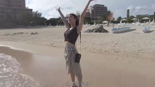 HMN-540 南国度假胜地密会巨乳美女做爱中出 藤森里穗