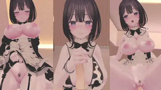 [春羽しか]気弱な巨乳メイドさんに寝起きご奉仕性処理してもらいました