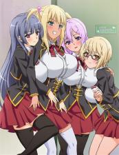 巨乳ドスケベ学园下巻目指せ！ハーレムエンド。